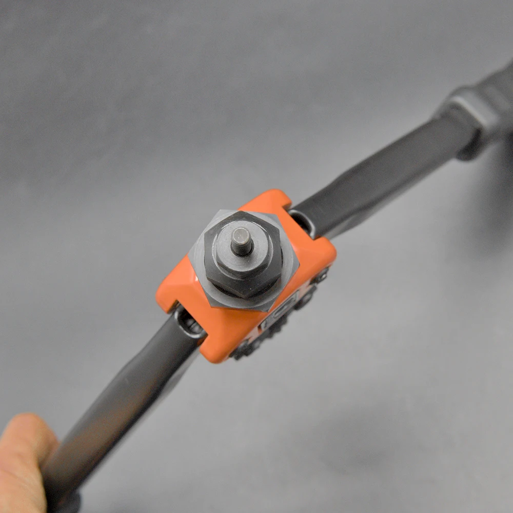 

QHTITEC Nut Rivet Gun Threaded Rivet Adapter Screwdriver Staple Rivet Gun Manual Hand Power Tool for Leather Work M3/4/5/6/8/10