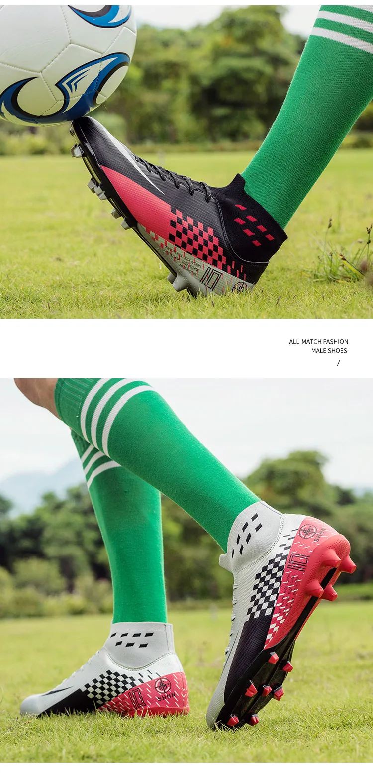 Superfly VI футбольная обувь 360 Elite FG KJ 6 XII 12 CR7 SE Ronaldo Neymar Мужские Молодежные футбольные ботинки высокие ботильоны