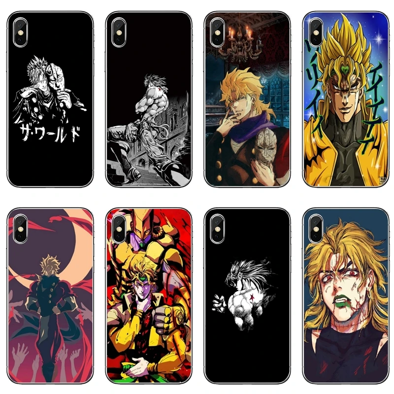Dio Brando во всем мире jojo аксессуары чехол для телефона iPhone 12 11 Pro Max Мини XS XR X 8 7 Plus 6 6S 5