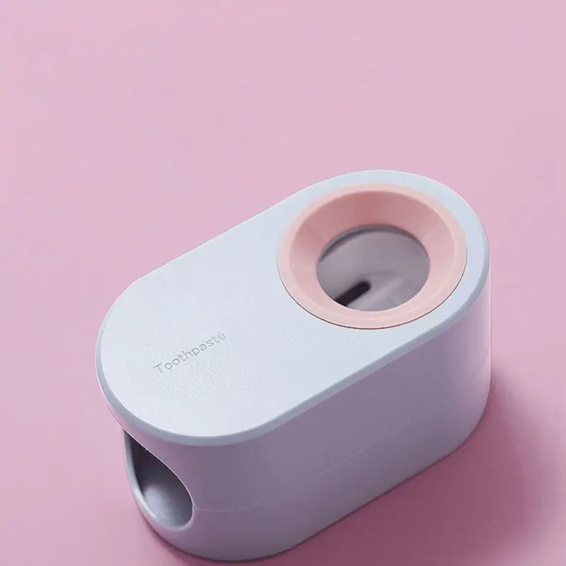 

1Pcs Punch Free Automatic Toothpaste Dispenser Wall-Mounted Macarons Toothpaste Squeezer For Home Hotel