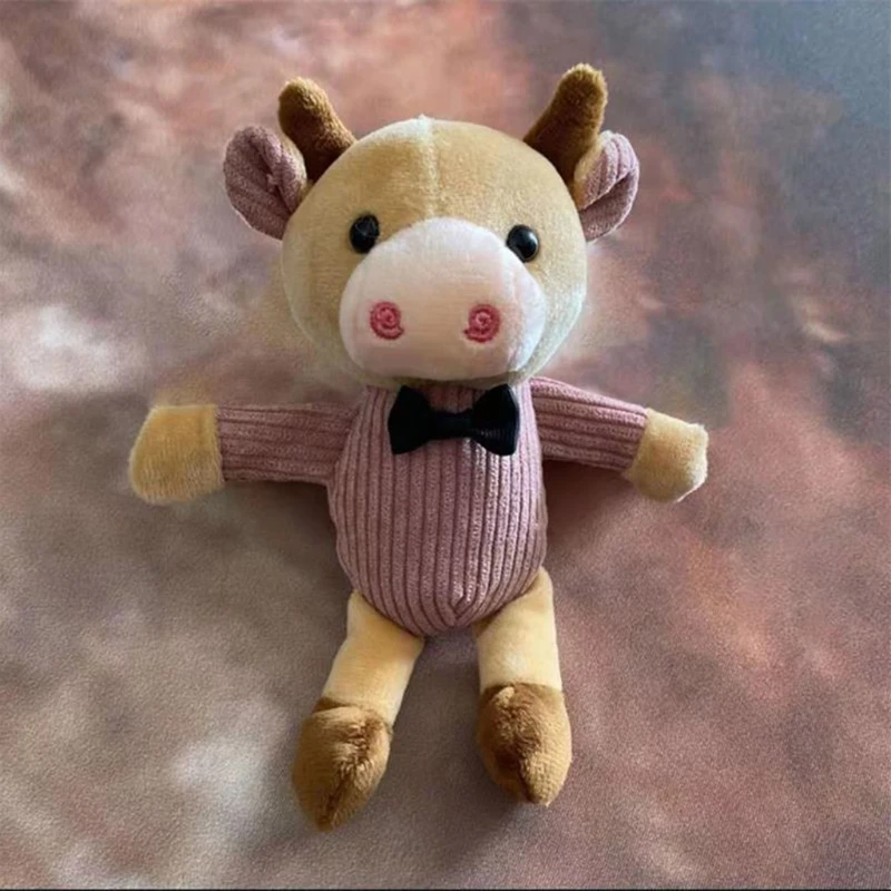 

3 Pcs Baby Hat Romper Bodysuits Doll Set Newborn Photography Props Infant Outfit