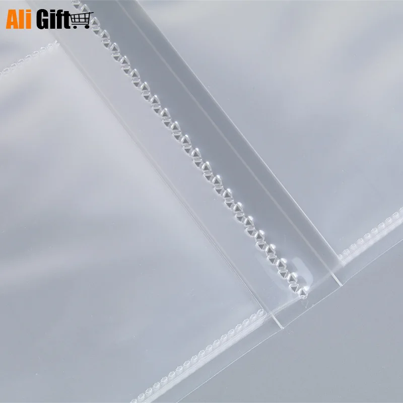 Прозрачный фотоальбом с крышкой из полипропилена 80 листов коллекция фотографий