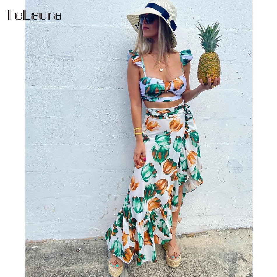 Пикантные Высокая талия купальный костюм бикини Для женщин купальник пуш ап 2020 с