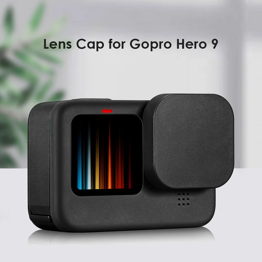 

Soft Silicone Drop-Proof Lens Cap Guard for Gopro Hero 9 Black Cover Protector Camera Cover Shell Camera Accessories