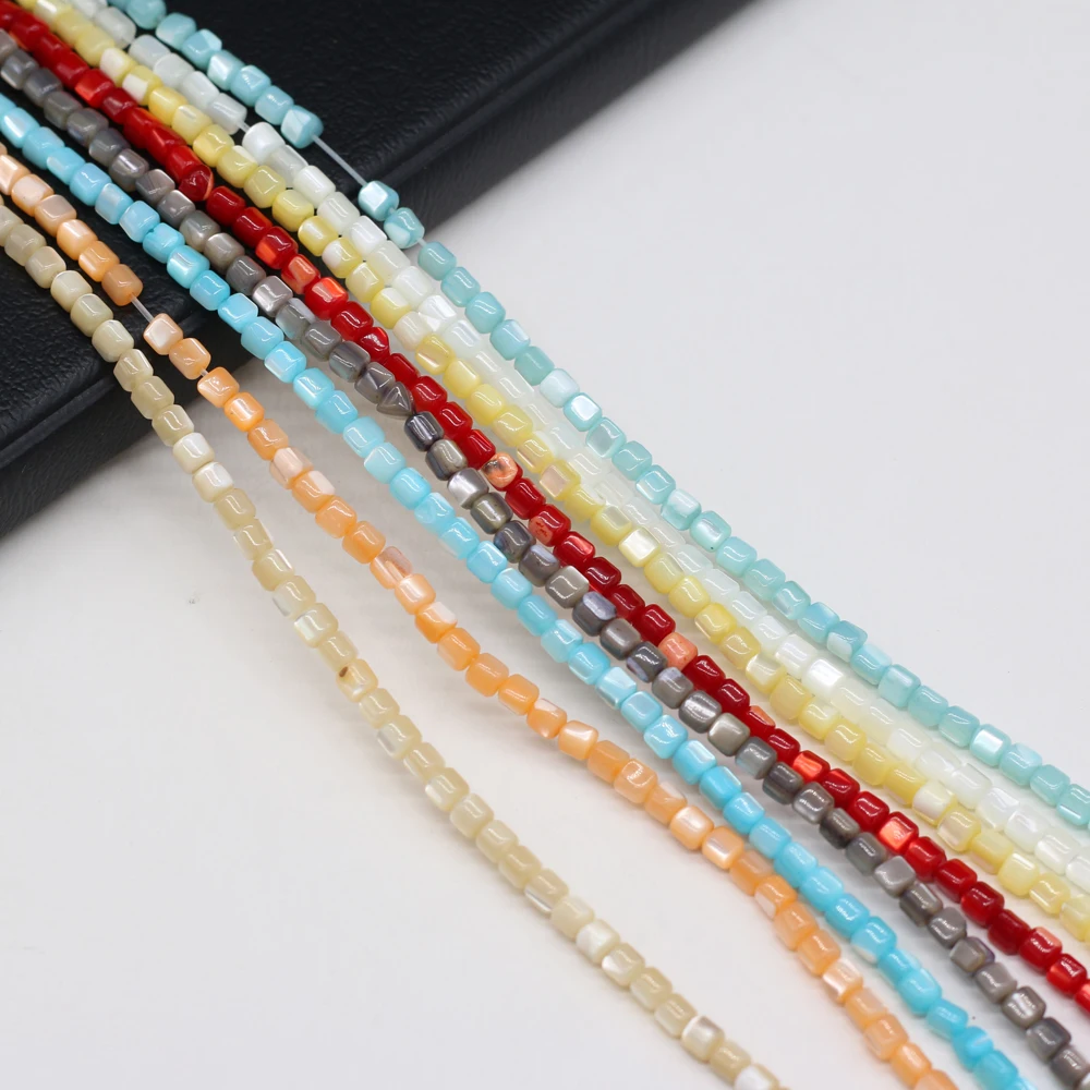

Natural Shell Seawater Cylindrical Crushed Stone Shell Boutique Beads Making DIY Fashion Charm Necklace Bracelet Jewelry