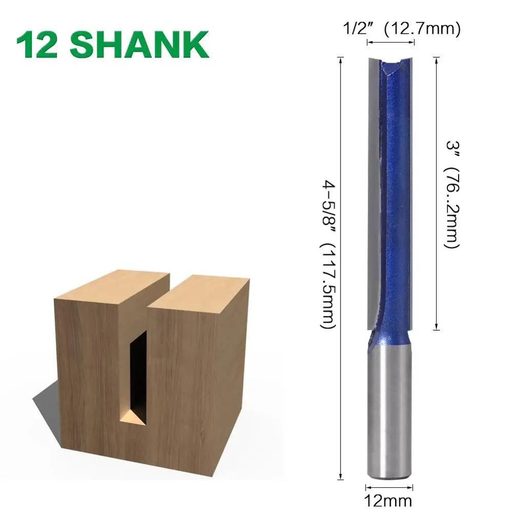 

Прямая фреза JGZUI для дерева 12 мм хвостовик