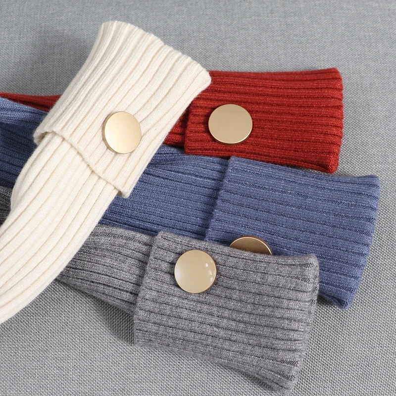 

Basic Autumn Winter Warm Women Sweater Thick V Neck Knitted Jumper Top With Button Slim Ribbed Female Pullover Sweater
