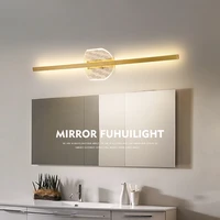 led mirror lamp modern minimalist bathroom sink vanity lamp nordic creative personality long mirror cabinet lamp