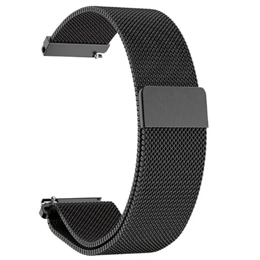 Для Amazfit GTS ремешок Миланская Магнитная Петля Браслет из нержавеющей стали для Xiaomi Huami Amazfit Bip/GTR 42 мм металлический ремешок для часов 20 мм