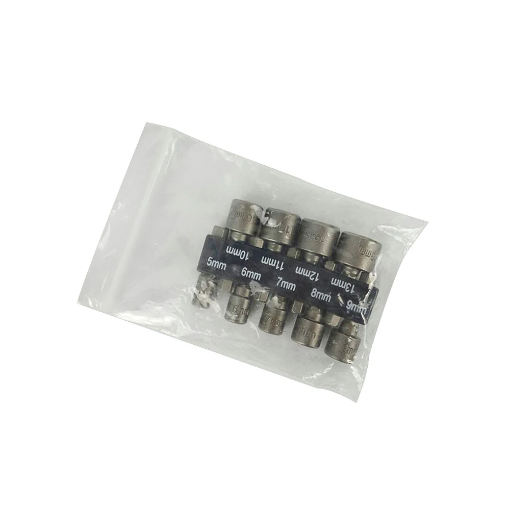 Электрическая дрель шестиугольная втулка 9 шт./компл. 5 13 мм Магнитная отвертка