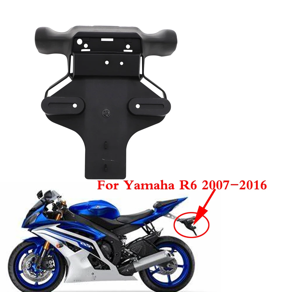 

Заднее крыло, номерной знак, задний фонарь, поддержка, поворотный держатель света для Yamaha YZFR6 YZF-R6 YZF R6 2007 2008 2009 2010 - 2016