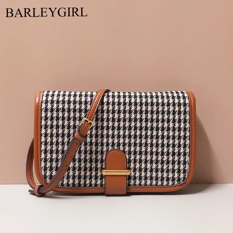 

Chain Flap Crossbody Bags for Women Brand Design Letters Handbag Fashion PU Leather Wide Strap Female Shoulder Messenger Bag