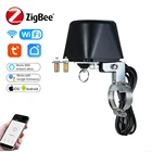 ZigbeeWi-Fi клапан Vontroller Tuya домашней автоматизации клапан для газа, воды полива таймер работать с Alexa Google домашний помощник IFTTT