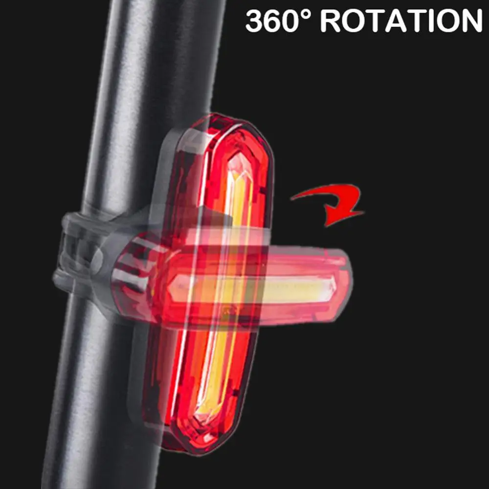 Bike Light USB Rechargeable LED Taillight Super Bright Cycling Tail Safety Warning Flash Bicycle | Спорт и развлечения