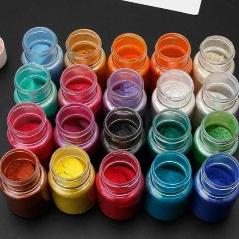 23 Цвета слюдяной порошковый пигмент порошок слюды комплект для татуажа