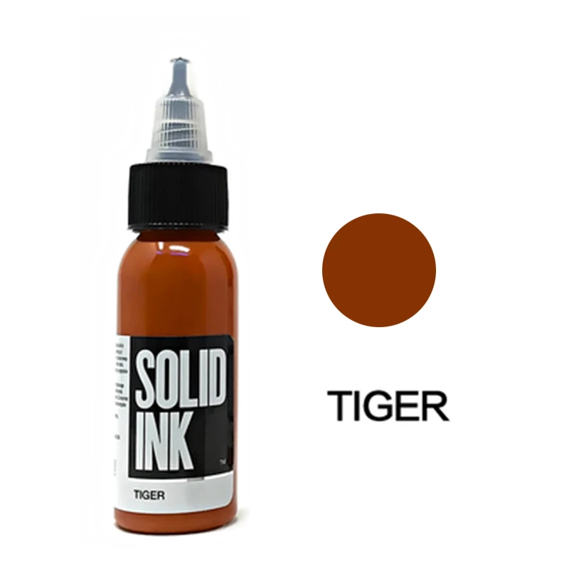 Tiger Тату чернила пигмент хна пигминт пигментос татуаж краска для тату краска tinta para labios хна для Тала - Цвет: Tiger
