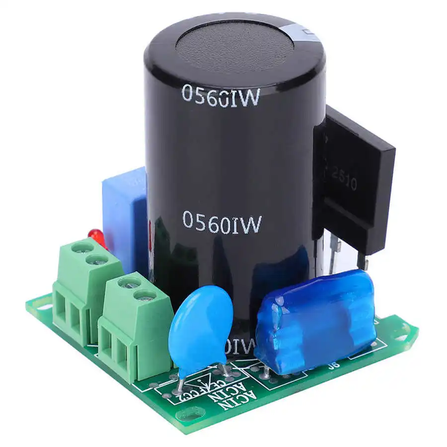 5A 470 мкФ конденсатор с алюминиевой крышкой плата выпрямителя Модуль Вход AC220V