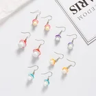 Новые милые серьги в форме грибов для женщин, милые модные серьги, ювелирные изделия для девочек