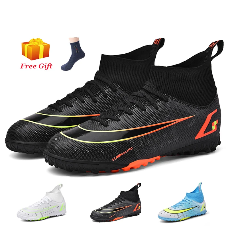 

Men's Football Shoes High Ankle Football Shoes Outdoor Football Women's Football Shoes FGTF Children's High Ankle Football Shoes