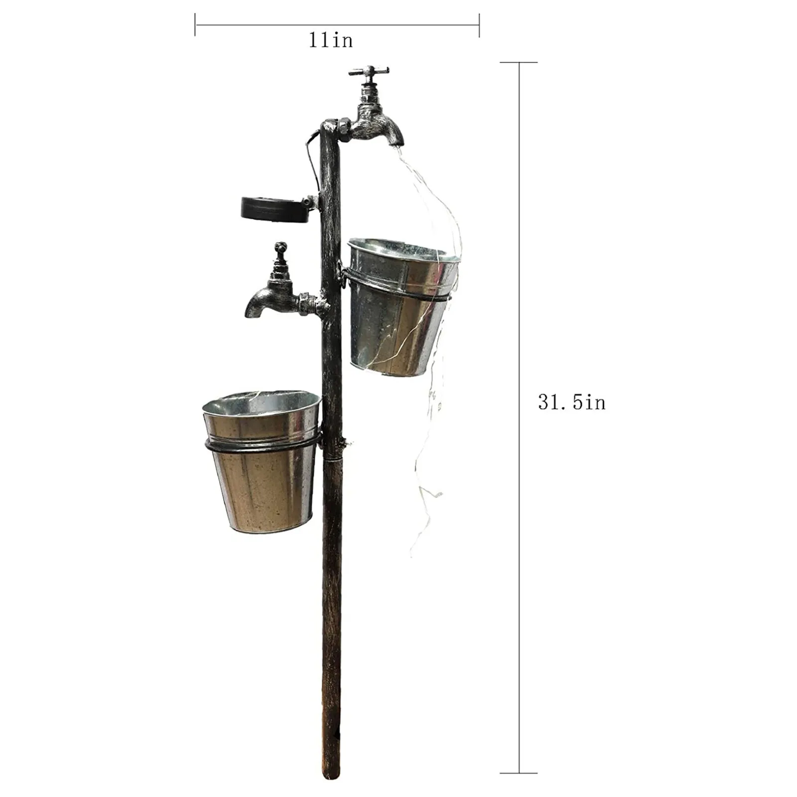 

Garden Decoration Outdoor Star Type Shower Garden Art Light Decoration Outdoor Gardening Lawn Lamp Solar Double Head Led Light