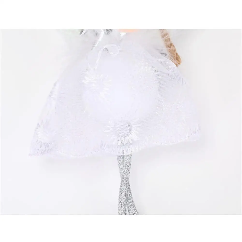 Простой Ангел кукла кулон белый прекрасный поделки на Рождество для