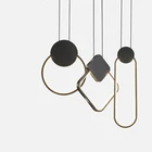 Современный светодиодный подвесной светильник, комнатное прикроватное освещение для спальни, столовой, минимализма, домашний декор, висячий светильник для бара, кафе