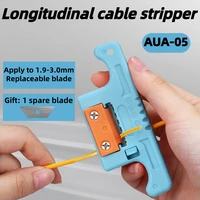 ftth optical fiber stripper 1 9 3 0mm mast 5 access tool msat 5 loose buffer tube stripper aua 05 longitudinal cable stripping