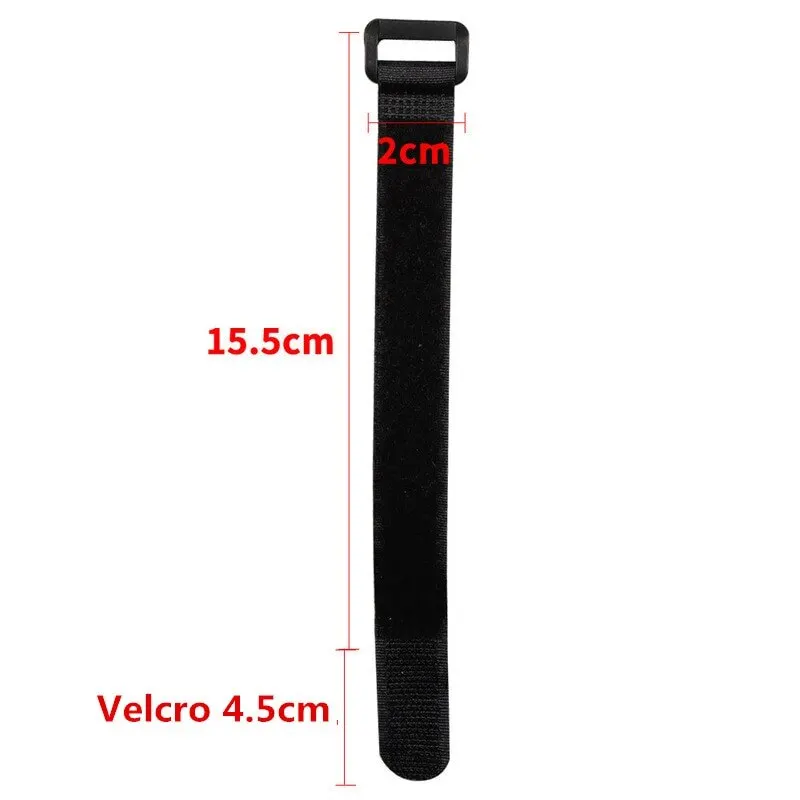 

Fishing Rod Tie Holder Strap Suspenders Fastener Hook Loop Ties Fishing Rod Strapping Velcro Outdoor Fishing Gadget