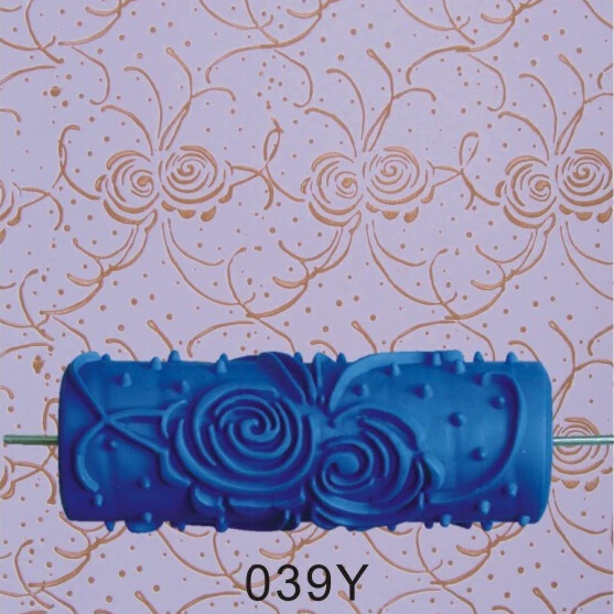 5 &quotрельефная краска с роликовым рукавом Настенная текстура кисть для