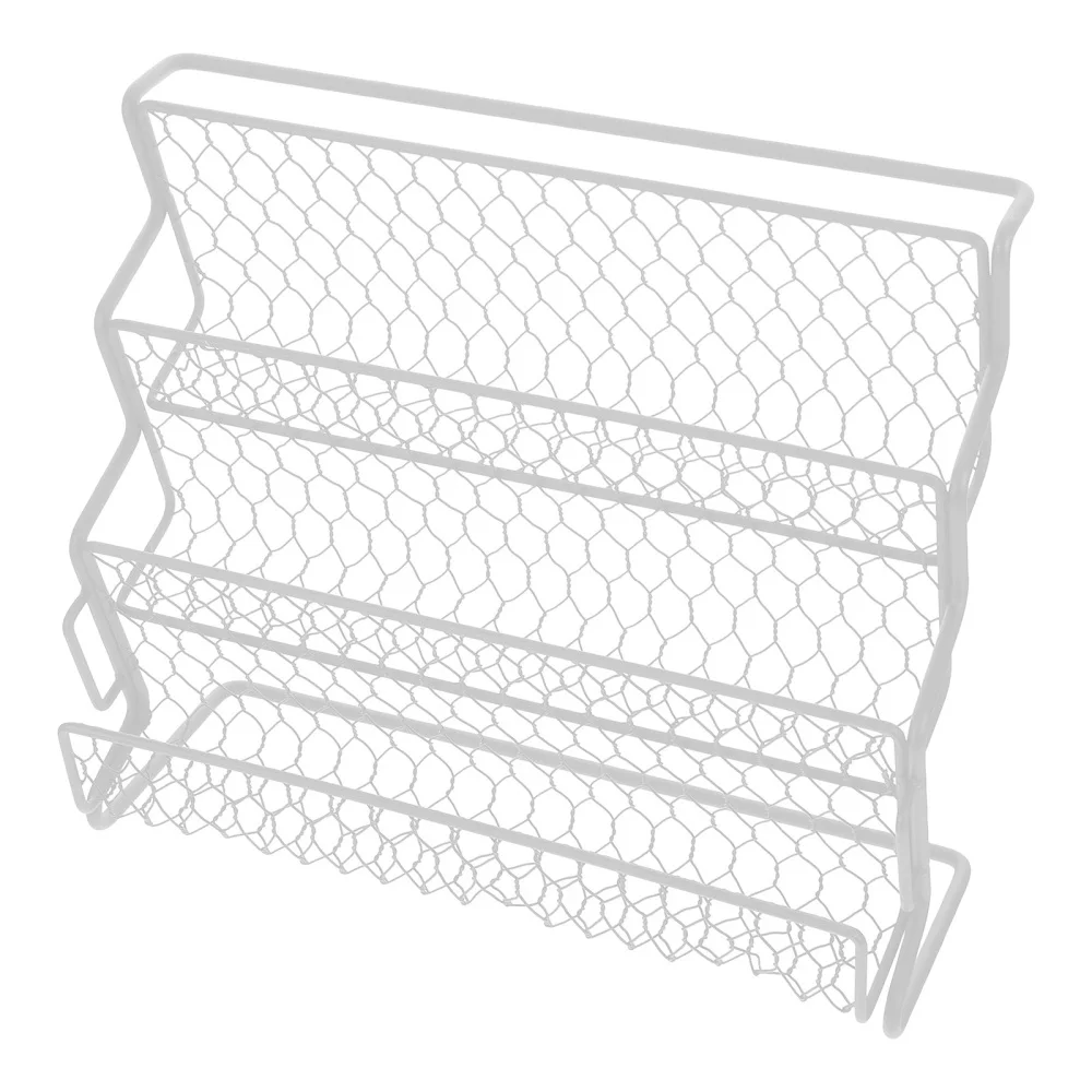 

1pc 3 Layer Storage Rack Kitchen Durable Storage Shelf Seasoning Box Organizer