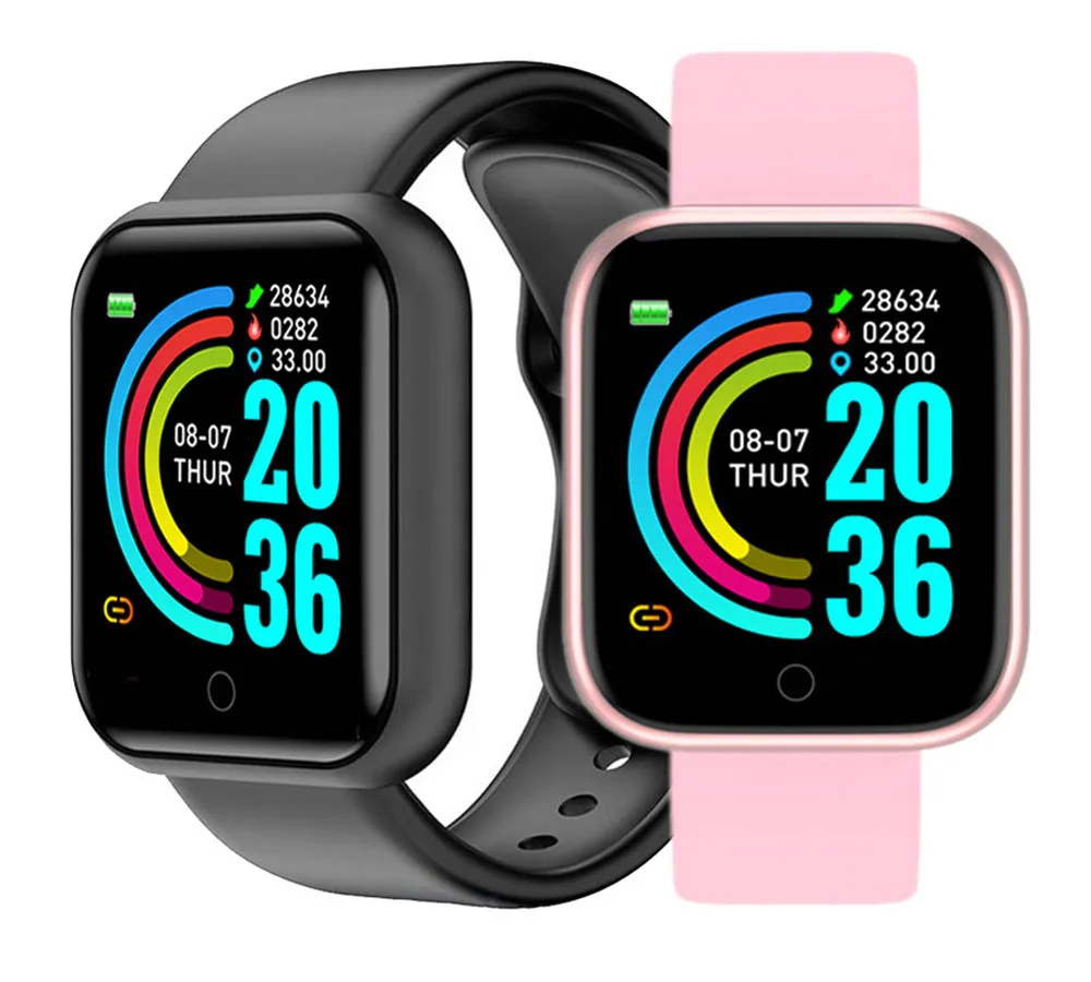

Y68 Smart Watch Men D20 Women Smartwatch Heart Rate Monitor Blood Pressure Fitness Bracelet Gift For IOS Android