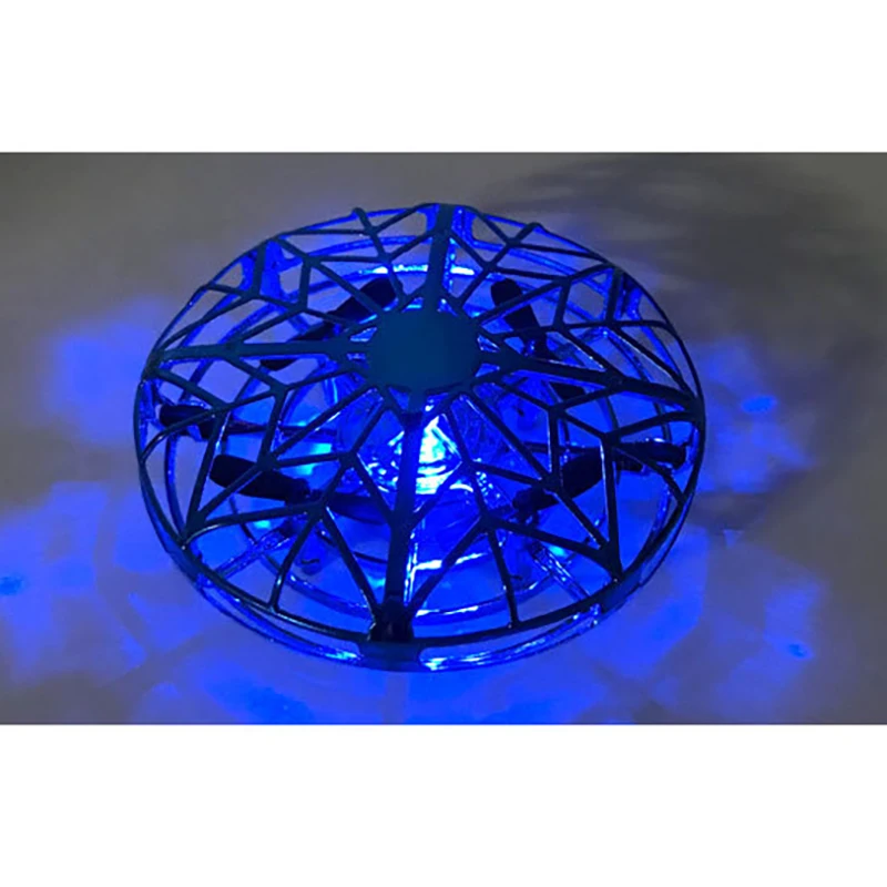 Мини Дрон НЛО с ручным жестом Радиоуправляемый вертолет Квадрокоптер