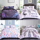 2021 перо Постельное белье роскошное Покрывало Постельное белье 23 шт. Семейный комплект печати пододеяльник наволочка украшения покрывало