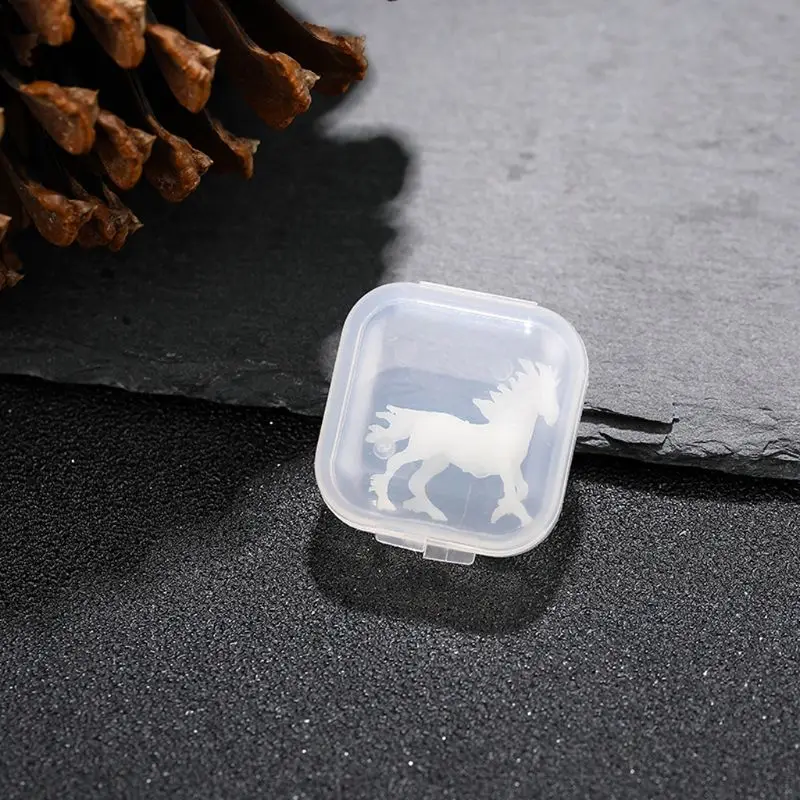 

5Pcs Silicone Mini Running Horse Modeling Resin Mold Landspace Fillings Resin Jewelry Fillings Resin Casting Art Craft