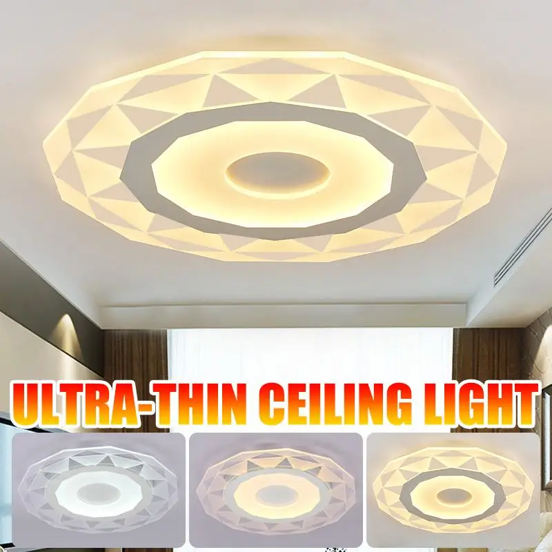 

Ultra-thin Modern LED Ceiling Lamp Fixture 20CM Diamond Shaped Home Light for Hallway Living Room Kitchen Bedroom Lighting