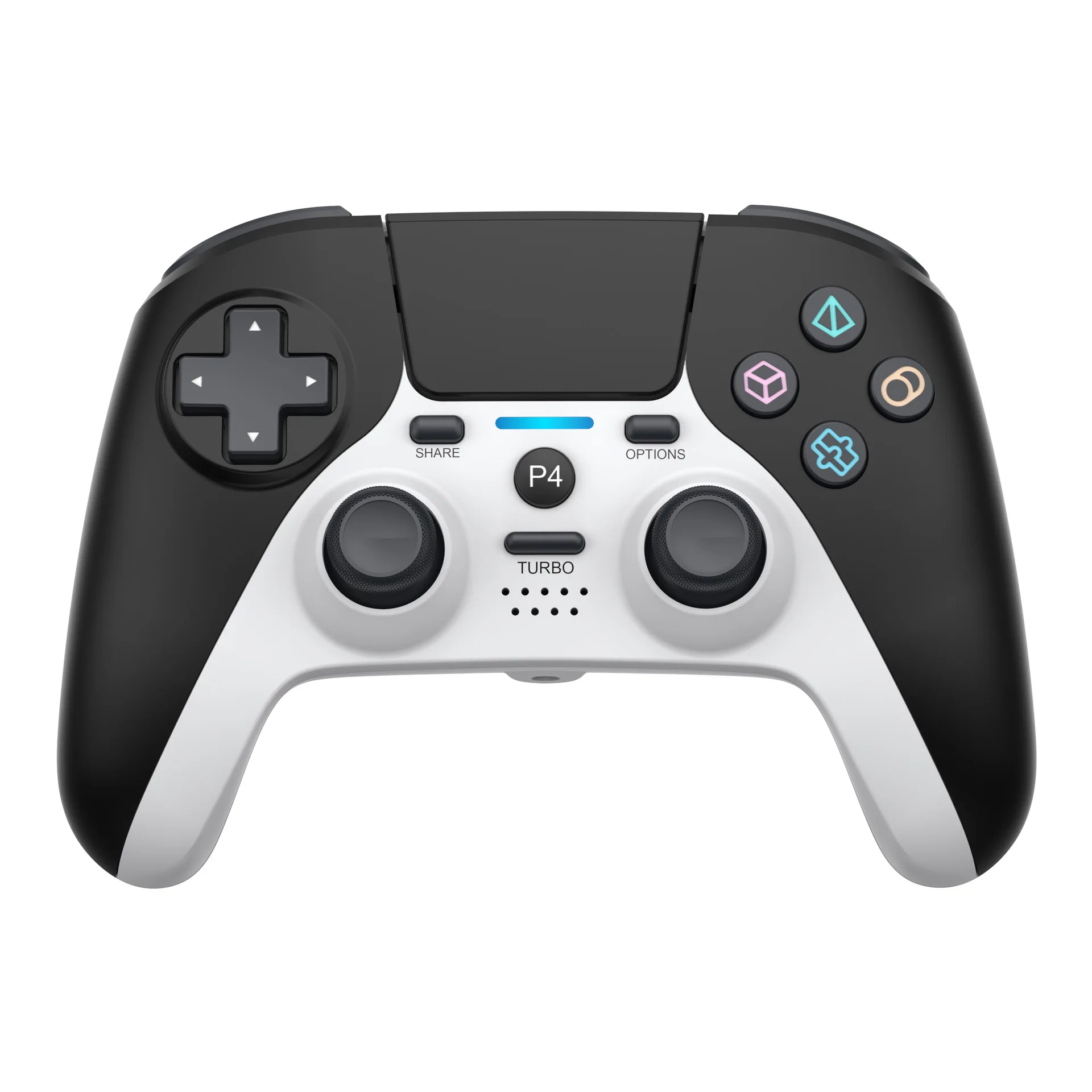 Беспроводной игровой Bluetooth-Контроллер 12 цветов для консоли PS4 вибрирующий