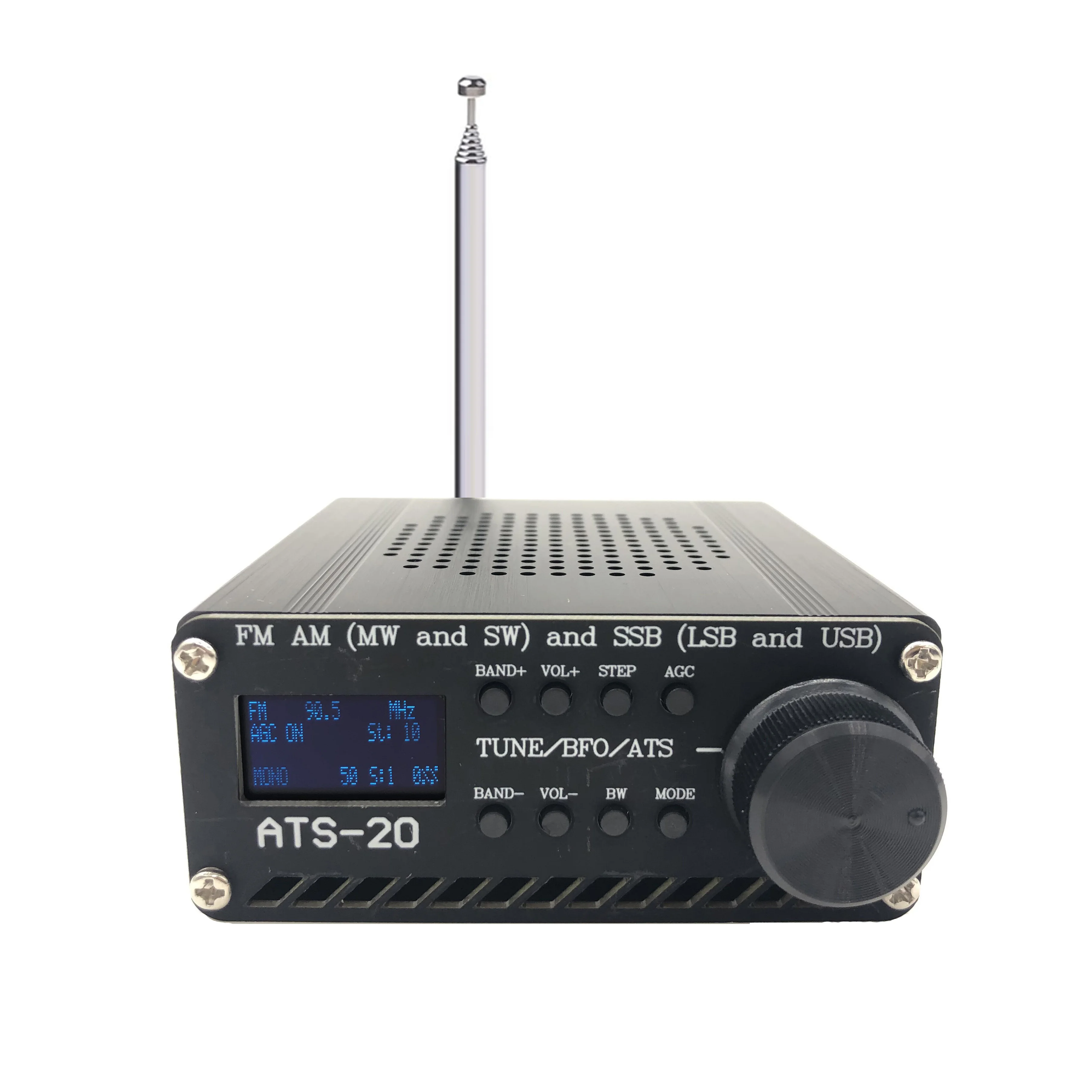 ANYSECU SI4732 Shortwave AM FM Radio AIR Band DSP Full Band (MW & SW) SSB (LSB & USB) Scanner Portable Radio