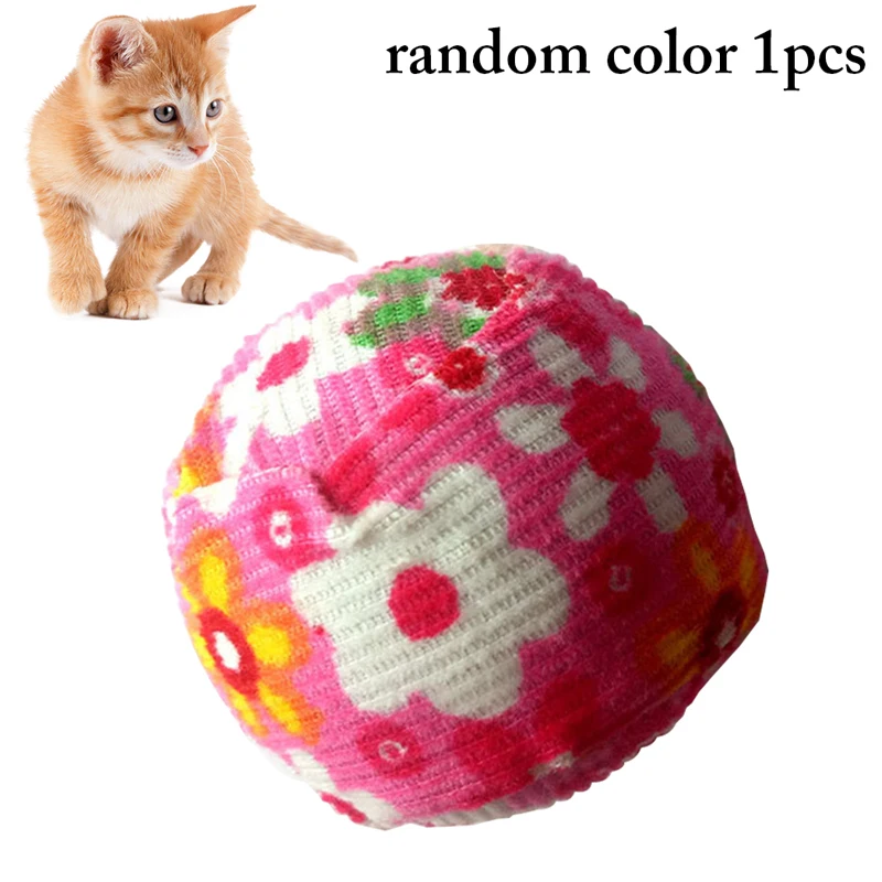 

1 шт., игрушечный мяч для кошек, 4,3 см