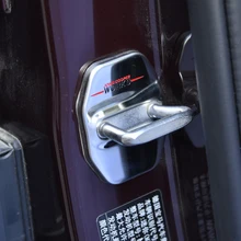 Car Stainless steel door lock cover for MINI COOPER F54 F55 F56 F57 F60 R60 R61 decoration rust protection cover Modification