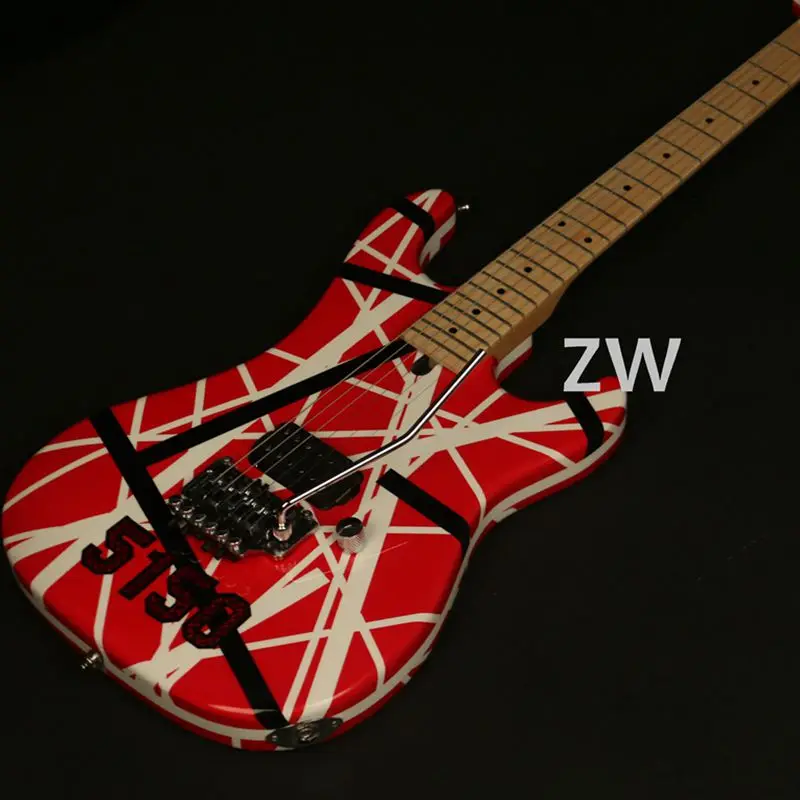 

Handmade Painting Vintage 5150 Electric Guitar FR Bridge Good Job