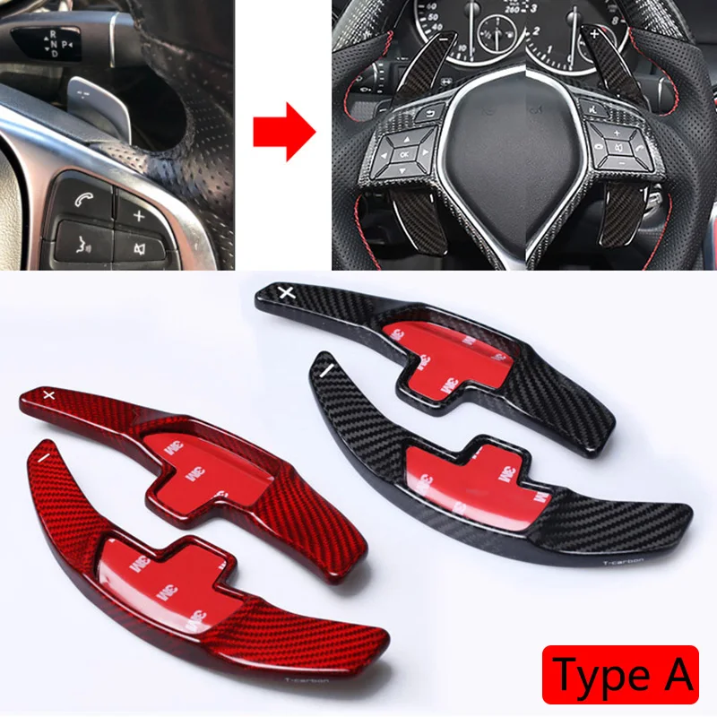 Paddle Shift For Mercedes Benz AMG A45 C63 CLA45 GLE GLA CLS GLS W205 W213 Car Steering Wheel Extension Shifters DSG Sticker | Автомобили