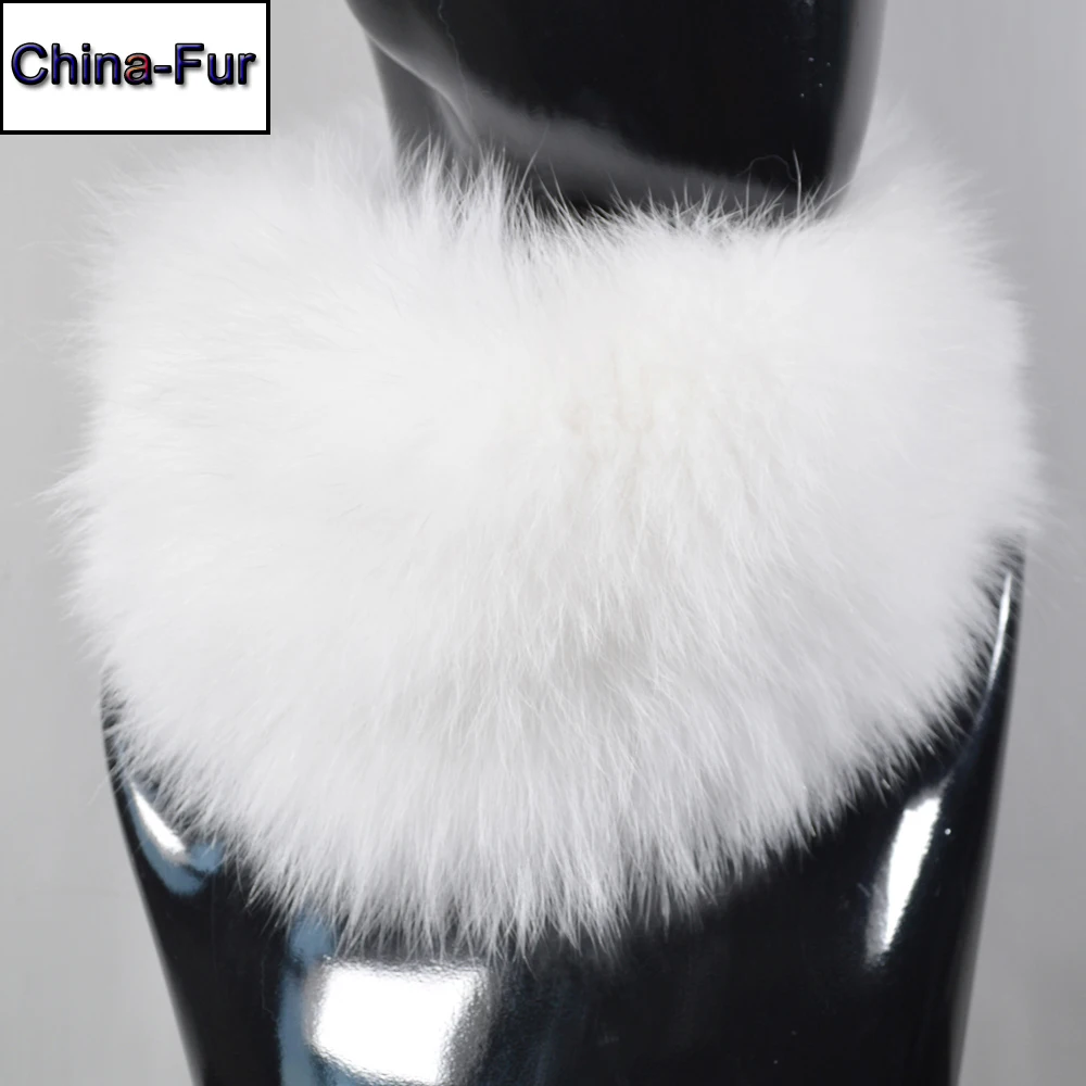 Леди Новый стиль Хорошие эластичные зимние натуральным лисьим мехом меховые
