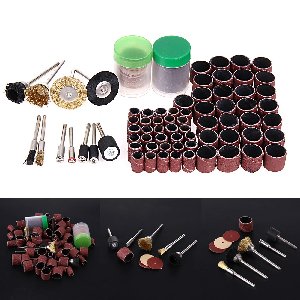 150 шт. набор аксессуаров для вращающихся инструментов шлифовальный Полировочный