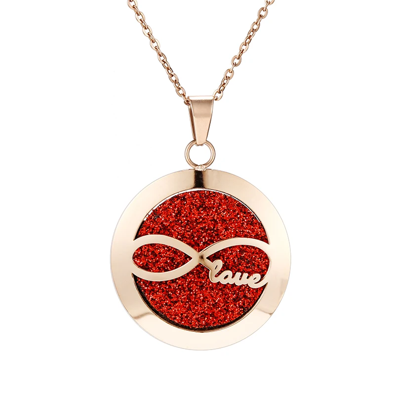 Style-10 Животное ароматерапия диффузор Neckalce эссенция масло медальон со светорассеивателем кулон Аромат из нержавеющей стали розовое Золотое ювелирное ожерелье - Окраска металла: Style-10