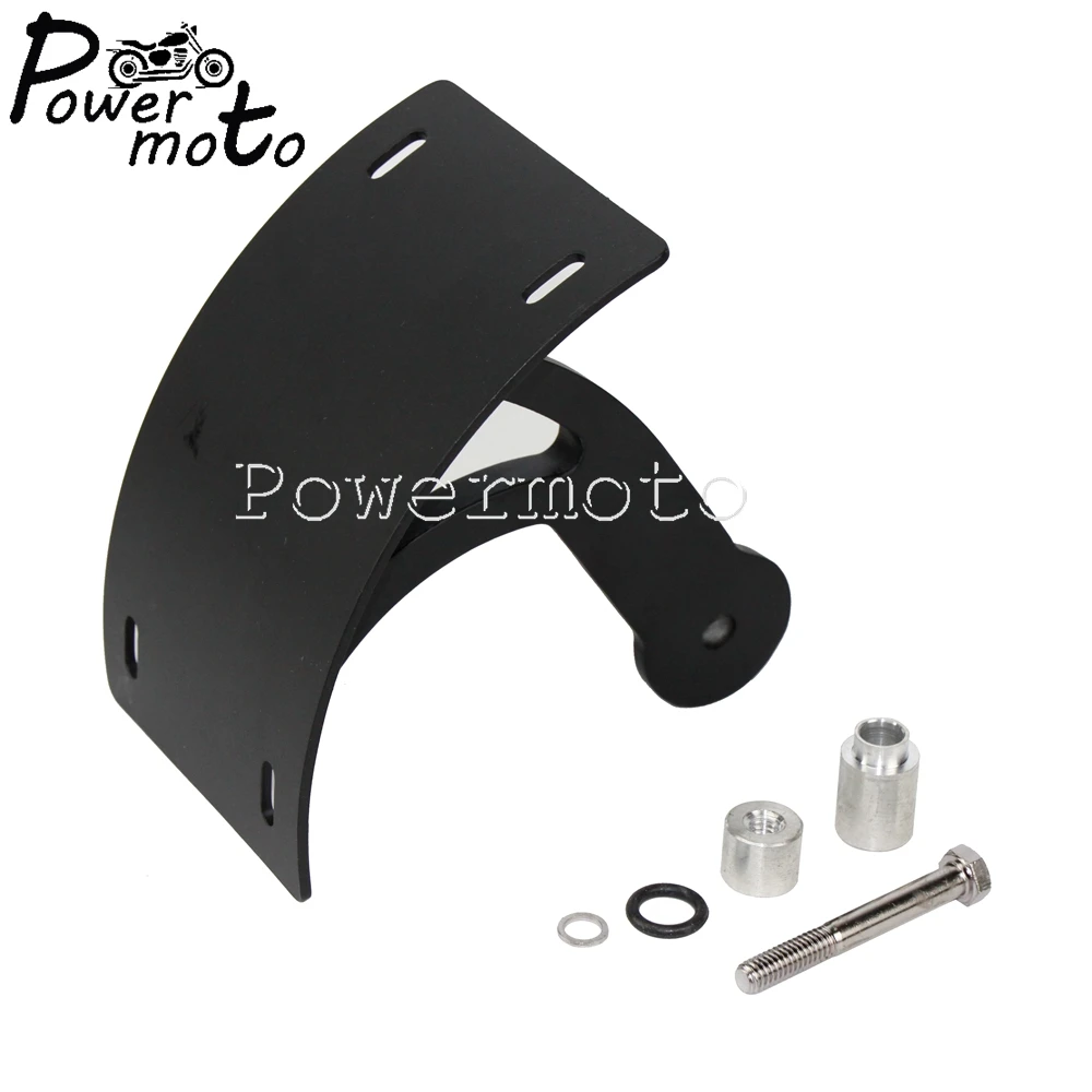 

Motorcycle Side Mount Swingarm License Plate Number Bracket Holder For Suzuki Boulevard M109R 2006-2013 Aluminum Tag Holder Kit