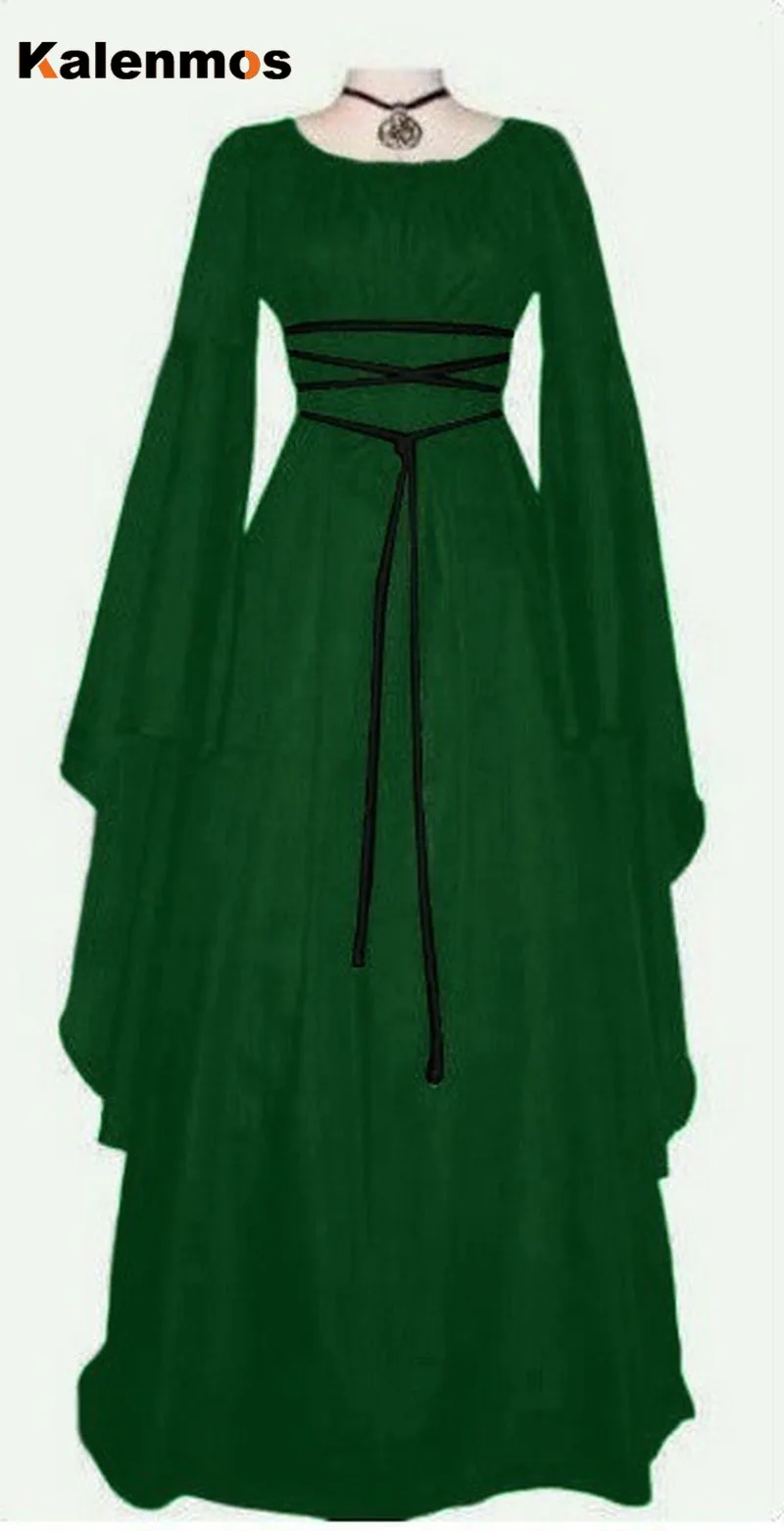 Платья на Хэллоуин для женщин средневековый дворец маскарадные костюмы Карнавал