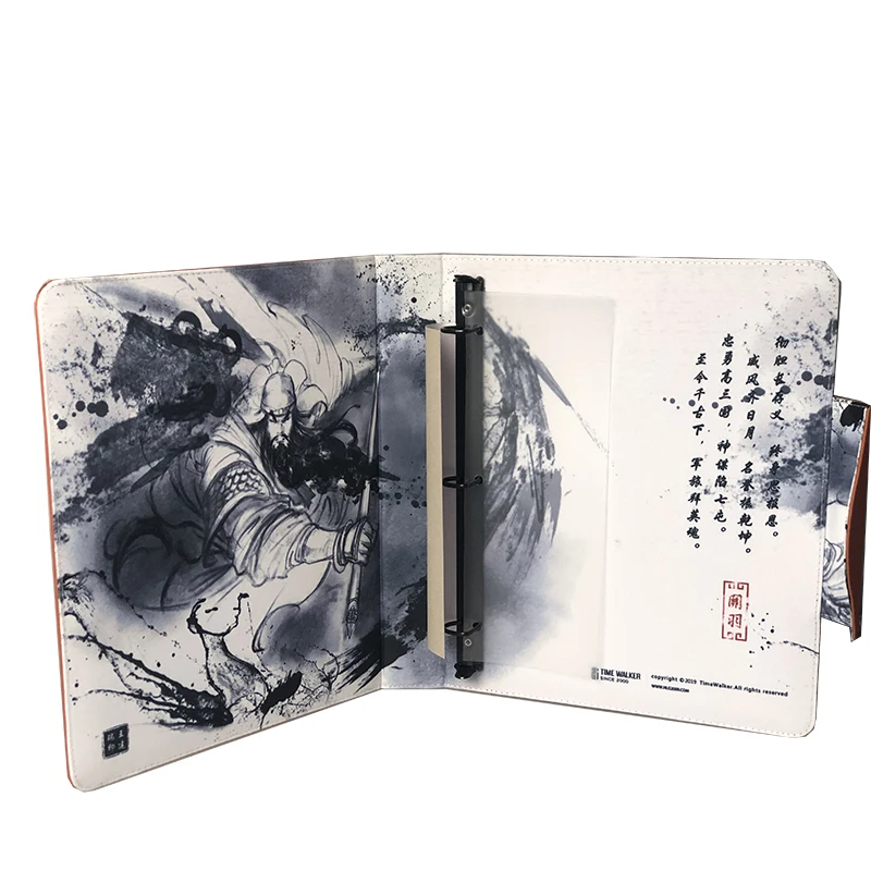 Time Walker Portal Three Kingdoms 9 Pockets Wusong открытки в альбом книги для MGT/YU-GI-OH/Poke/FOW Hold 20-30 страниц