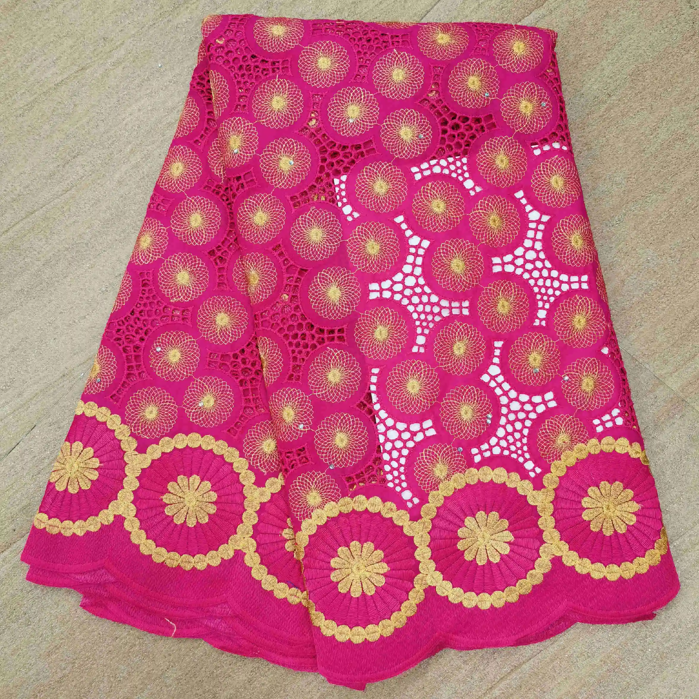 

High Quality Flower African Swiss Voile Lace Fabric For Wedding Dress Nigeria Dry Lace Fabric Swiss Voile Lace In Switzerland HL