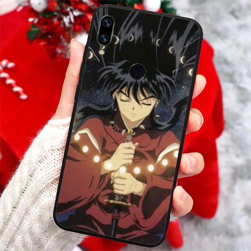 

Anime Inuyasha Sesshoumaru Phone Case For Xiaomi Redmi note 7 8 9 t k30 max3 9 s 10 pro lite