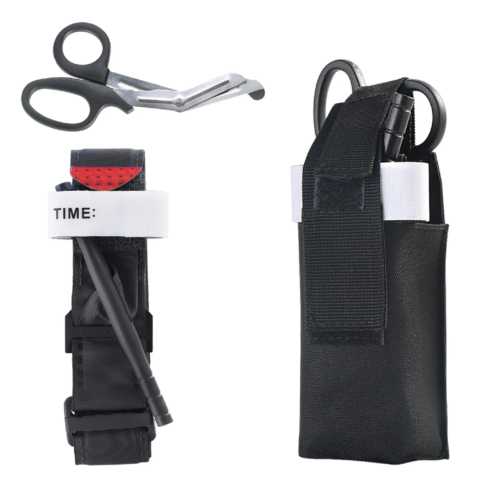 

3pcs/Set Tourniquets Portable First Aid Life Saving Hemorrhage Kit Rapid One Hand Application